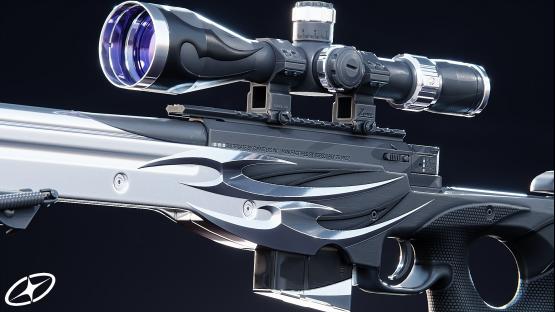 AWP | Scorpion (Chrome Tribal)