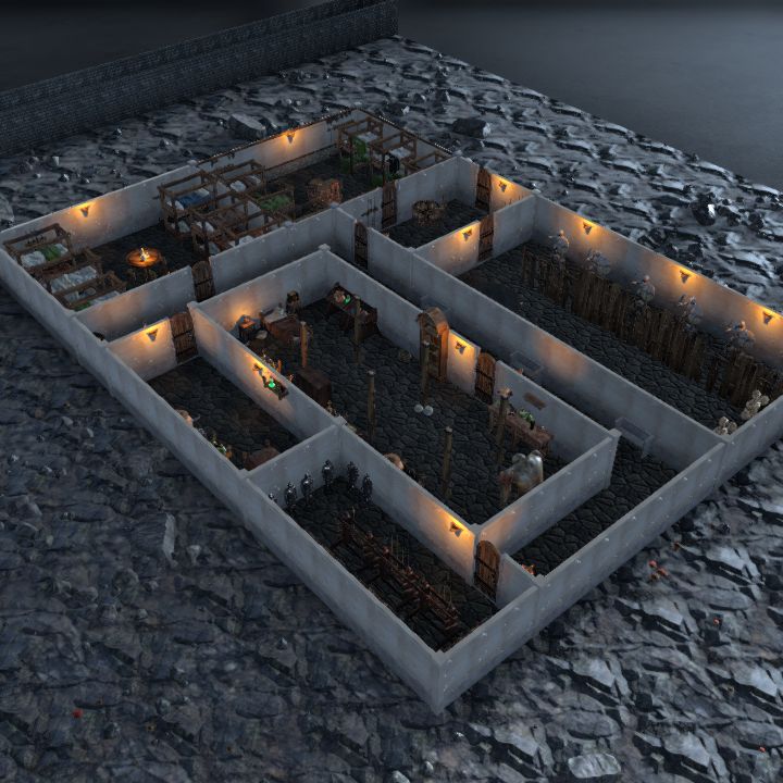 Night Below - Derro Barracks 2
