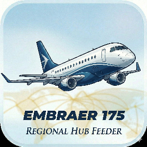 Embraer 175 "Regional Workhorse" — Worldwide Rush Edition