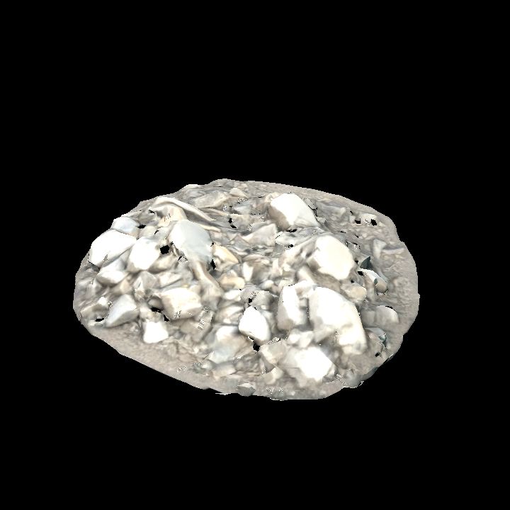 Stone rubble pile 3