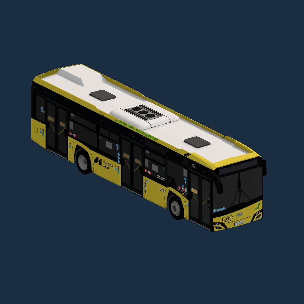 PKM Sosnowiec #843 - Solaris Urbino 12 IV Hybrid
