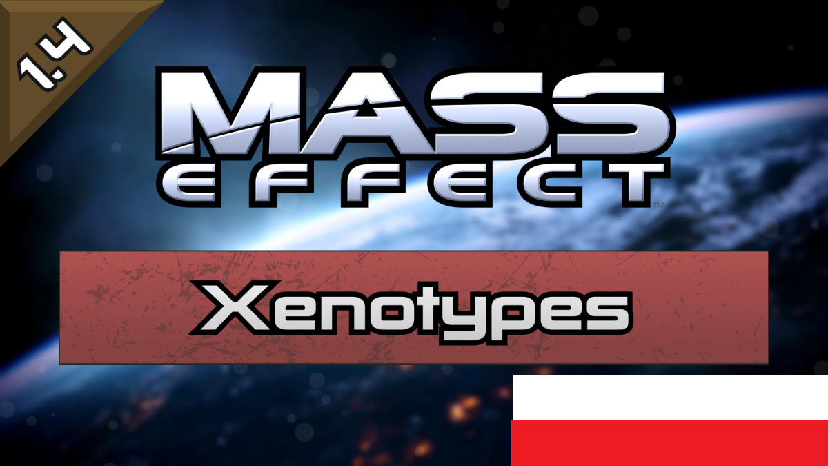 Mass Effect Xenotypes PL mod preview for RimWorld