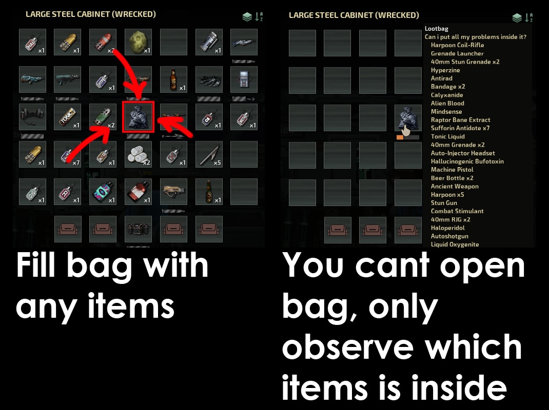 Lootbag nerfed – Barotrauma Mod