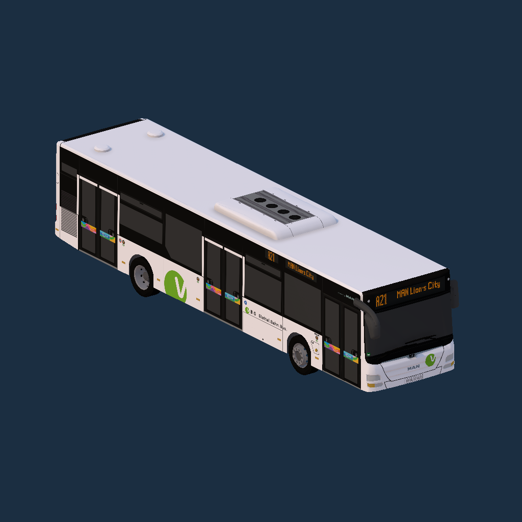 VBG - Verkehrsbetriebe Glattal - MAN Lion's City (A21) - Neues Design