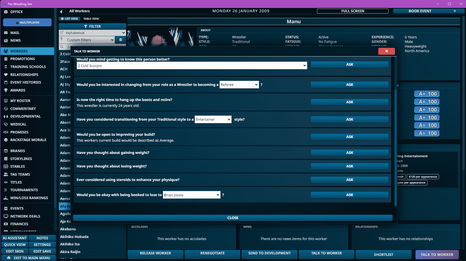 Talk to All Workers Plugin
