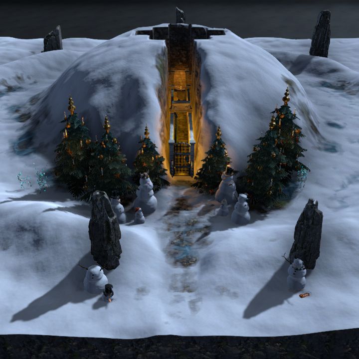 DAM Challenge T'is the Season: Trow Hall