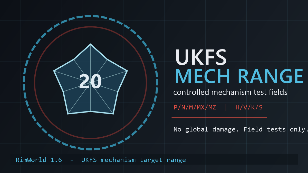 UKFS mechanism target range - low tier release