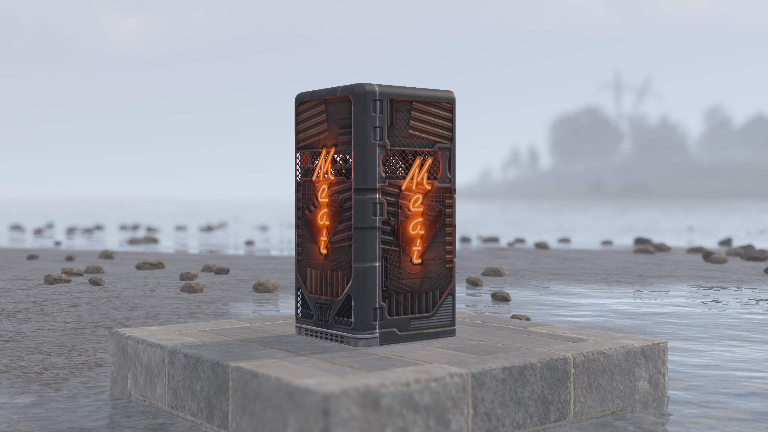 Neon Meat Fridge thumbnail 4