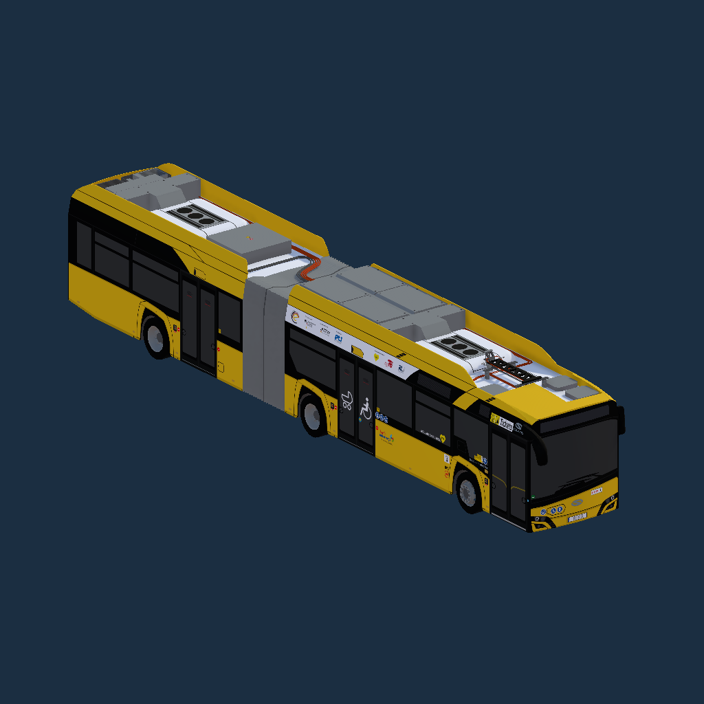 Solaris Urbino 18 IV Electric - BVG (Ohne Spruch)