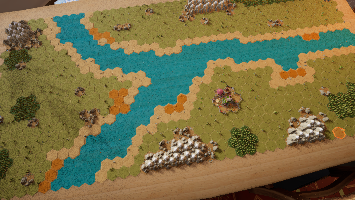 the river's bend