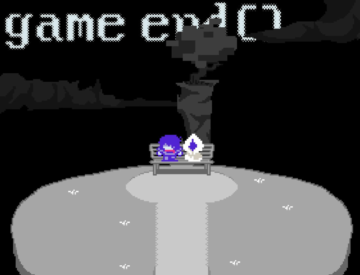 Skies Forever Blue - DELTARUNE Chapter 7b Ending preview