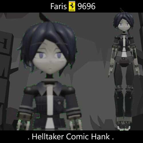 [Kitbash/V1.1] Hank Playermodel/Ragdoll
