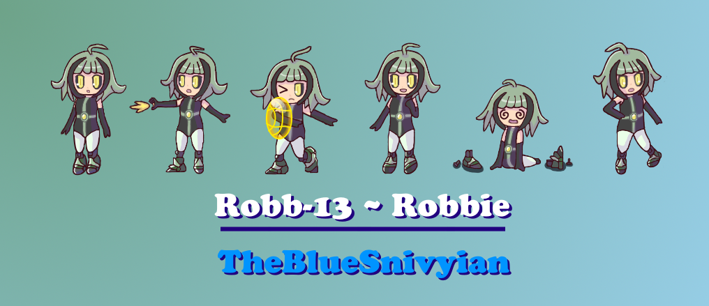 Robb-13 (Robbie) over Roboball ~ Roboball Girl!