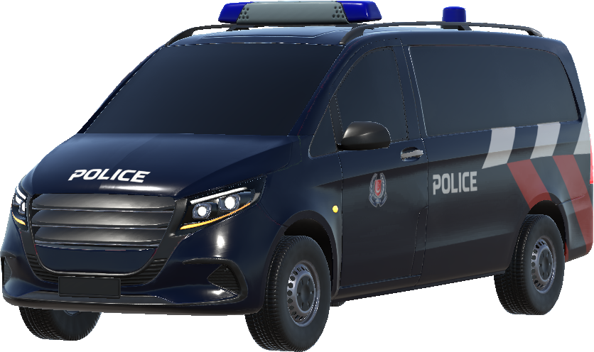 SPF Police Van