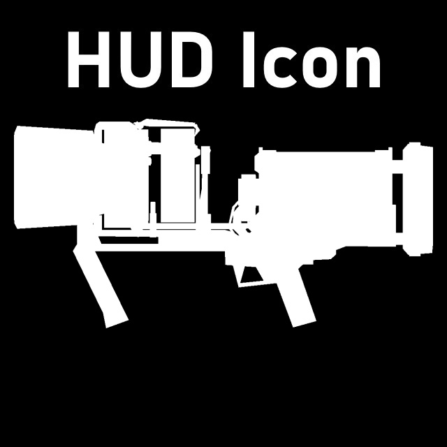 Call of Duty: Zombie - Thundergun HUD Icon (Grenade Launcher)
