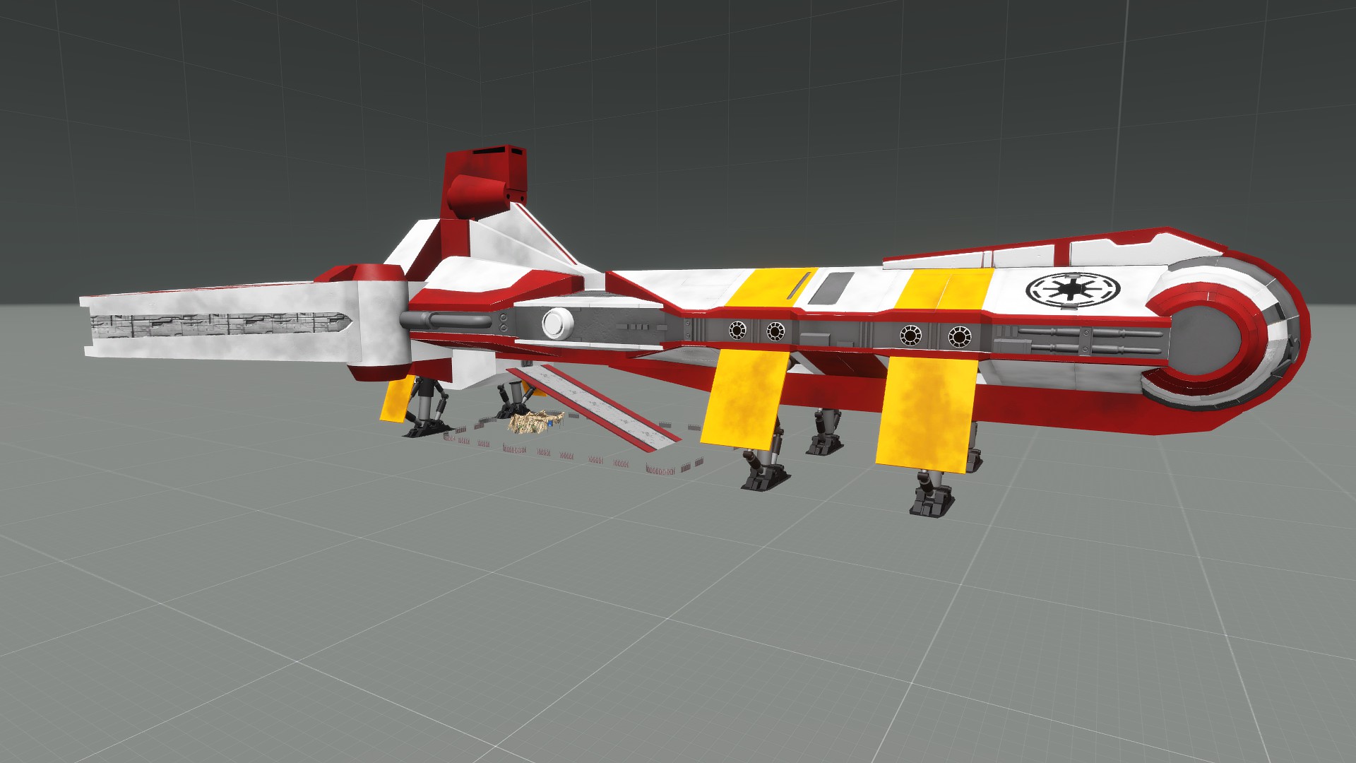 Star Wars Pelta Landed Fortified
