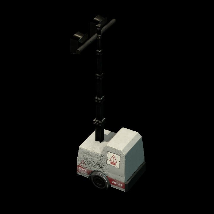 train station floodlight