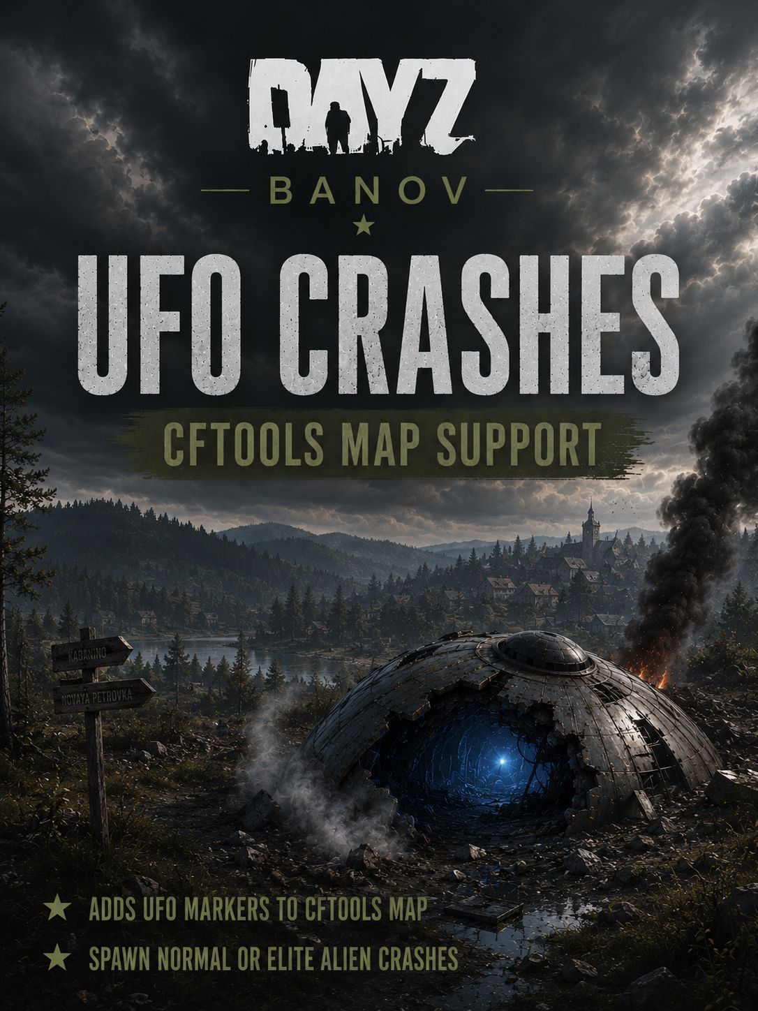 Banov UFOCrash CFTools Bolt-on