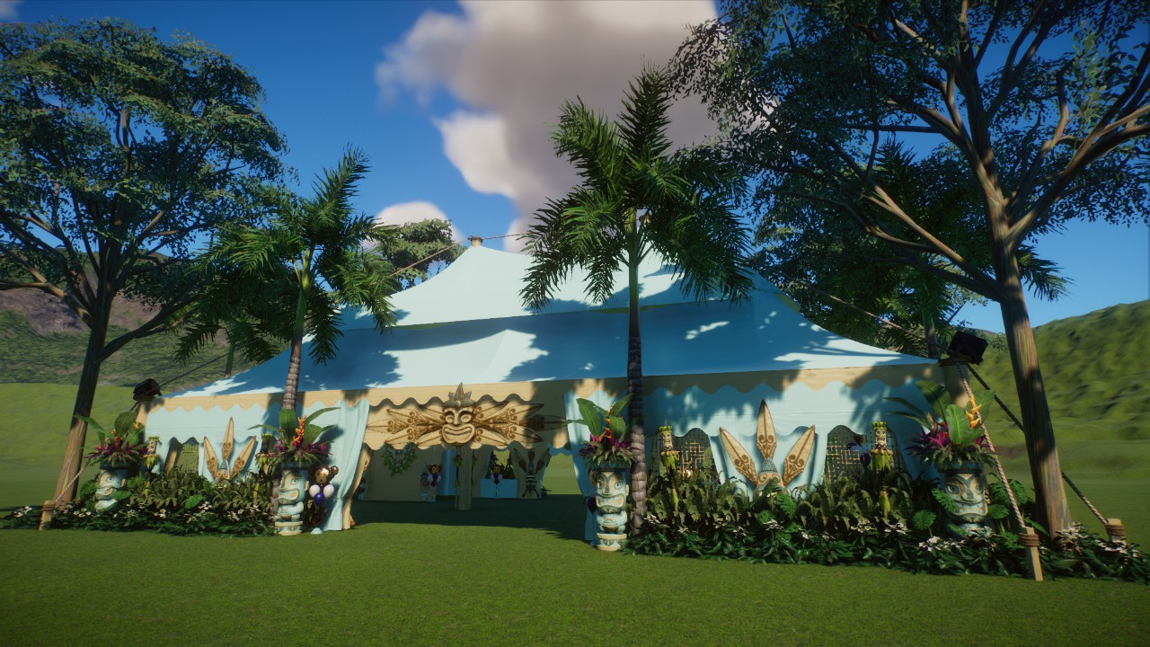 Tropical Party Deluxe Luau
