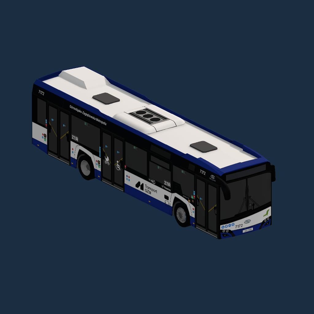 UT Pawelec #7172 - Solaris Urbino 12 IV (niebieskie)