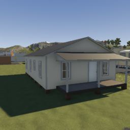 1940's 3 bedroom bungalow house (unfurnished)