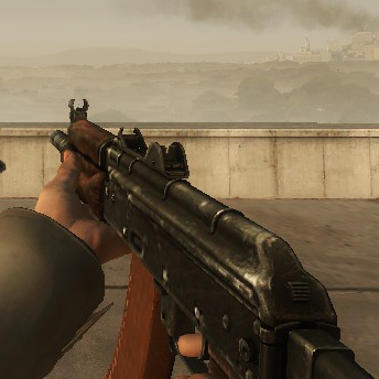 TheLama's AKS74U on L4D1 Animations
