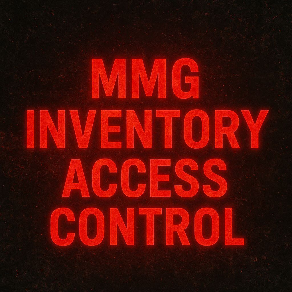 MMG Inventory AccessControl
