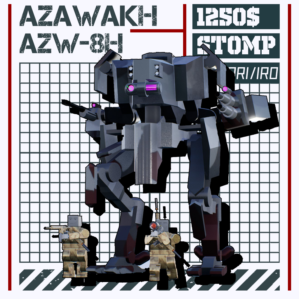 [STOMP] Azawakh AZW-8H