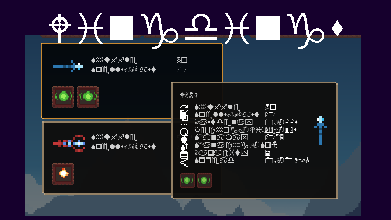 Wingdings font