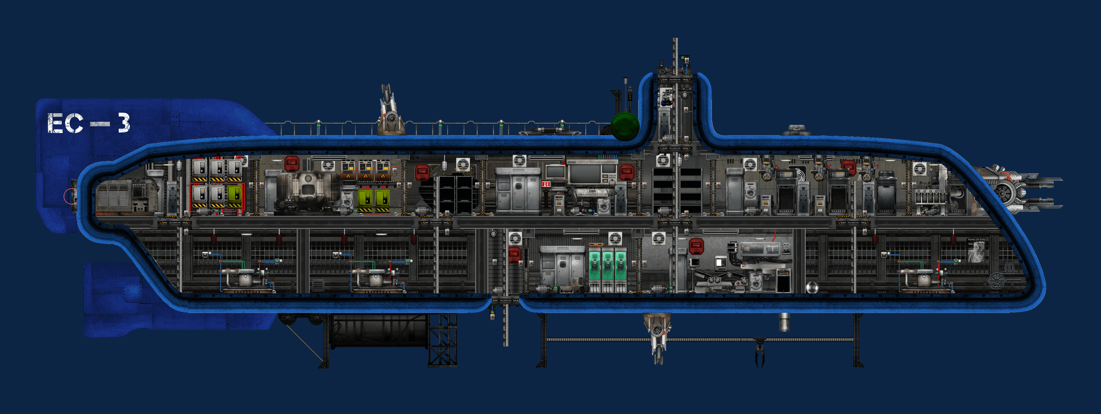 EC-3 Coelecanth – Barotrauma Mod