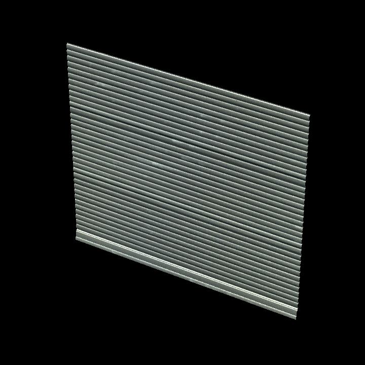 Corrugated wall 2x1 #2