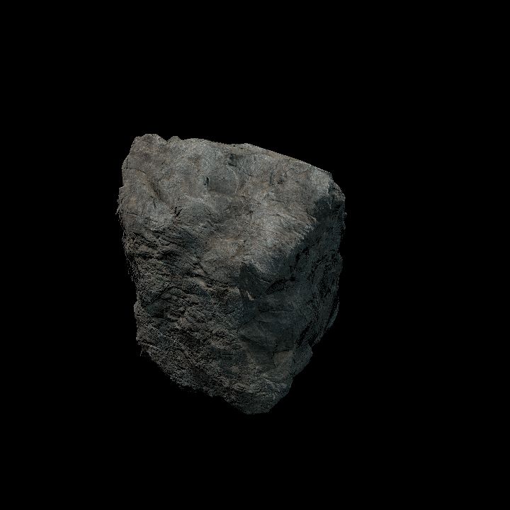 Realistic rock #2 D