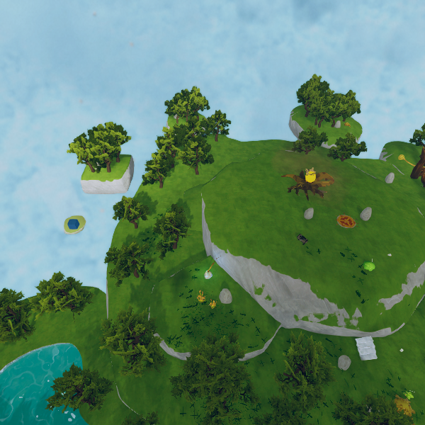 Space island