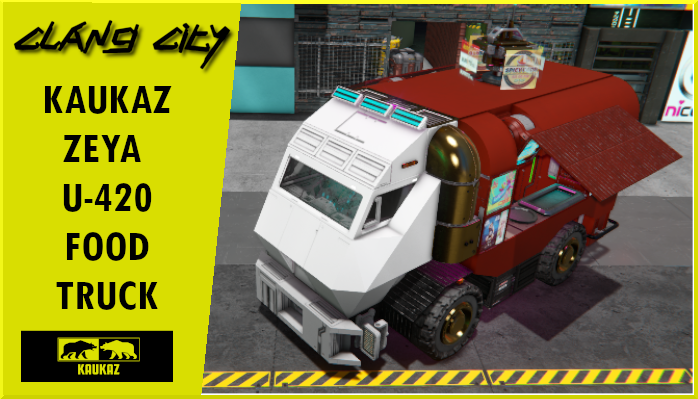 Kaukaz Zeya U-420 Food Truck