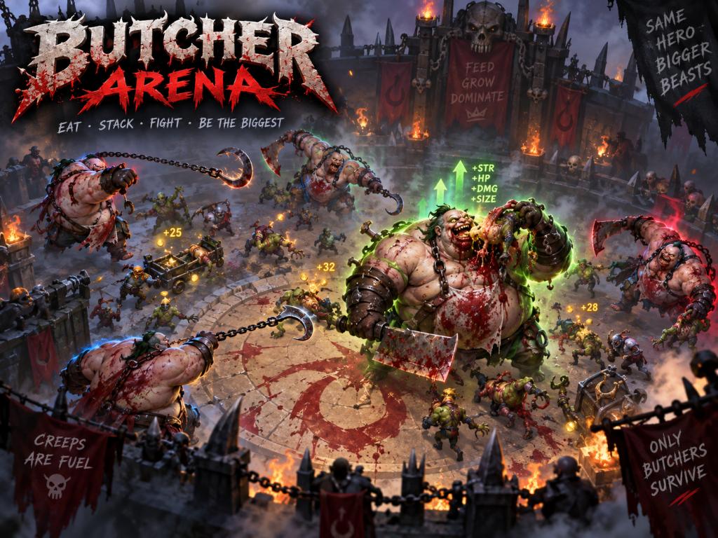 Butcher Arena — тест