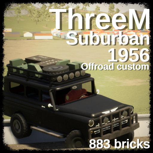 ThreeM Suburban 1956 offroad ver.