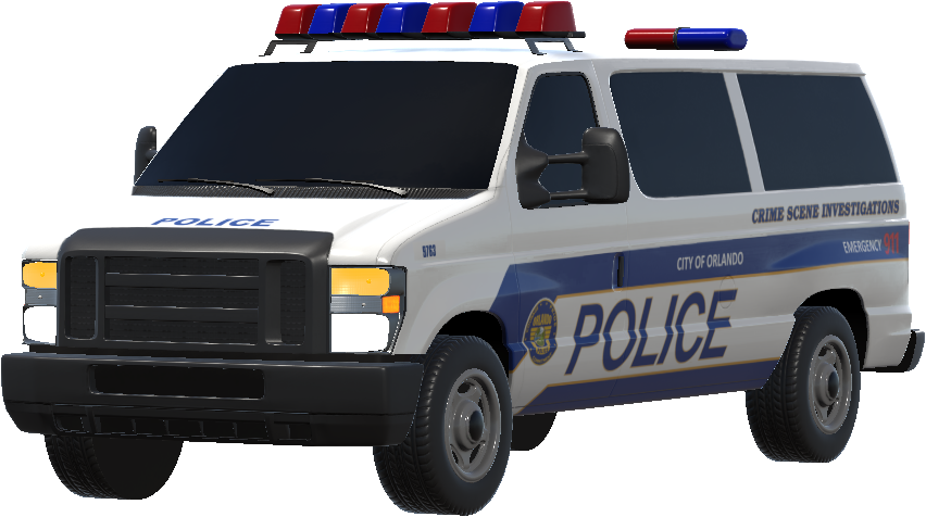 Orlando PD CSI Van