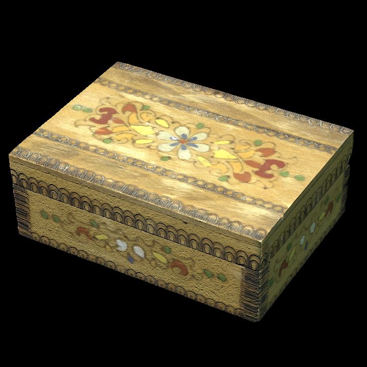 Object, Box, Wood 1