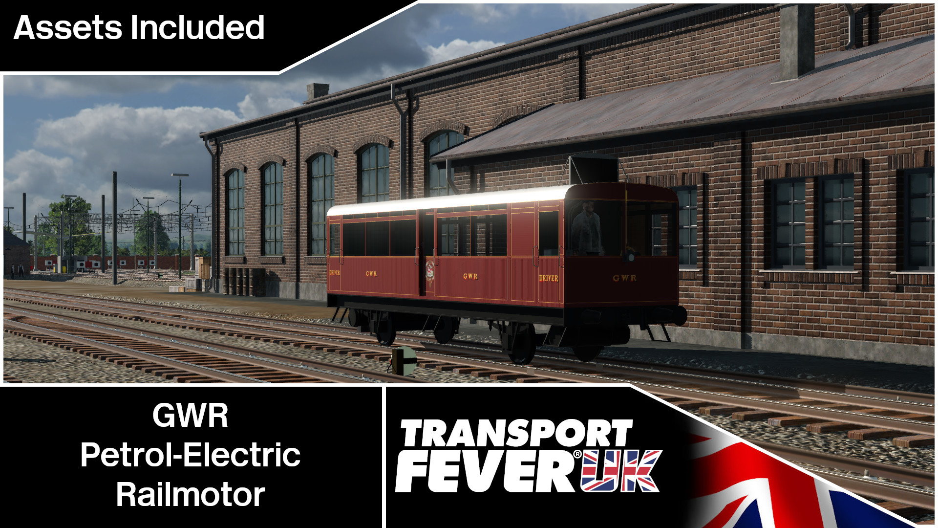 GWR Petrol-Electric Railmotor