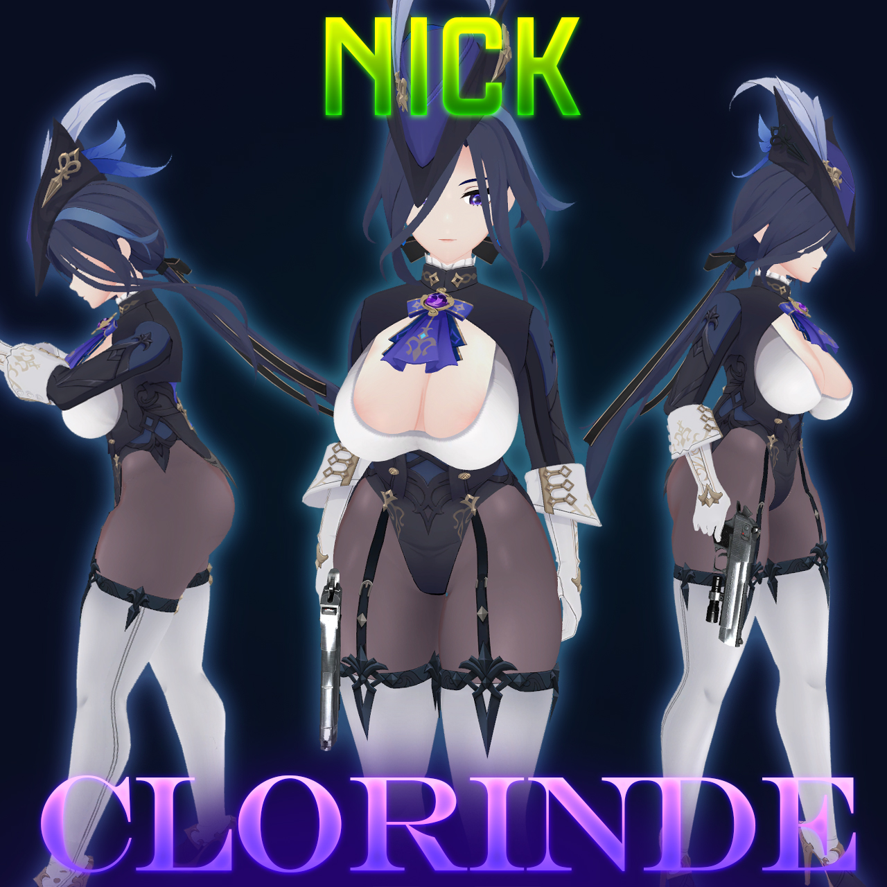[COMM] GI: Thicc Clorinde - Nick
