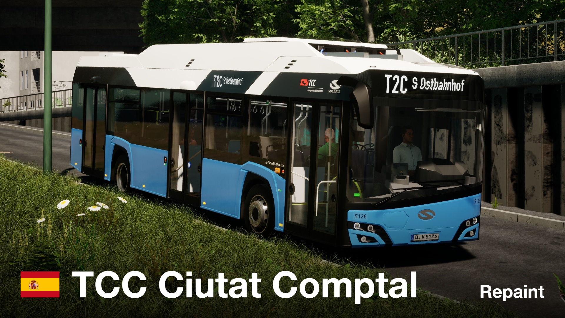 TCC Ciutat Comptal | Solaris Urbino IV Electric (12/3)