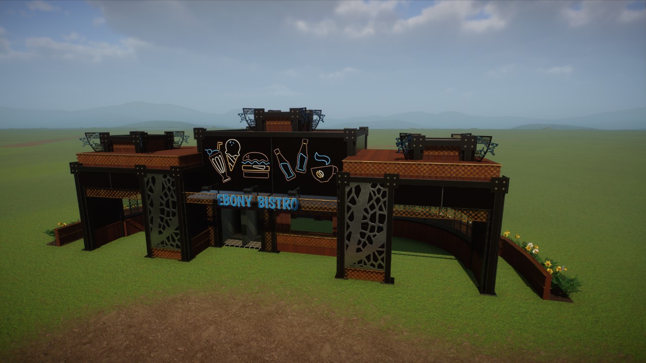 Obsidian Ebony Bistro