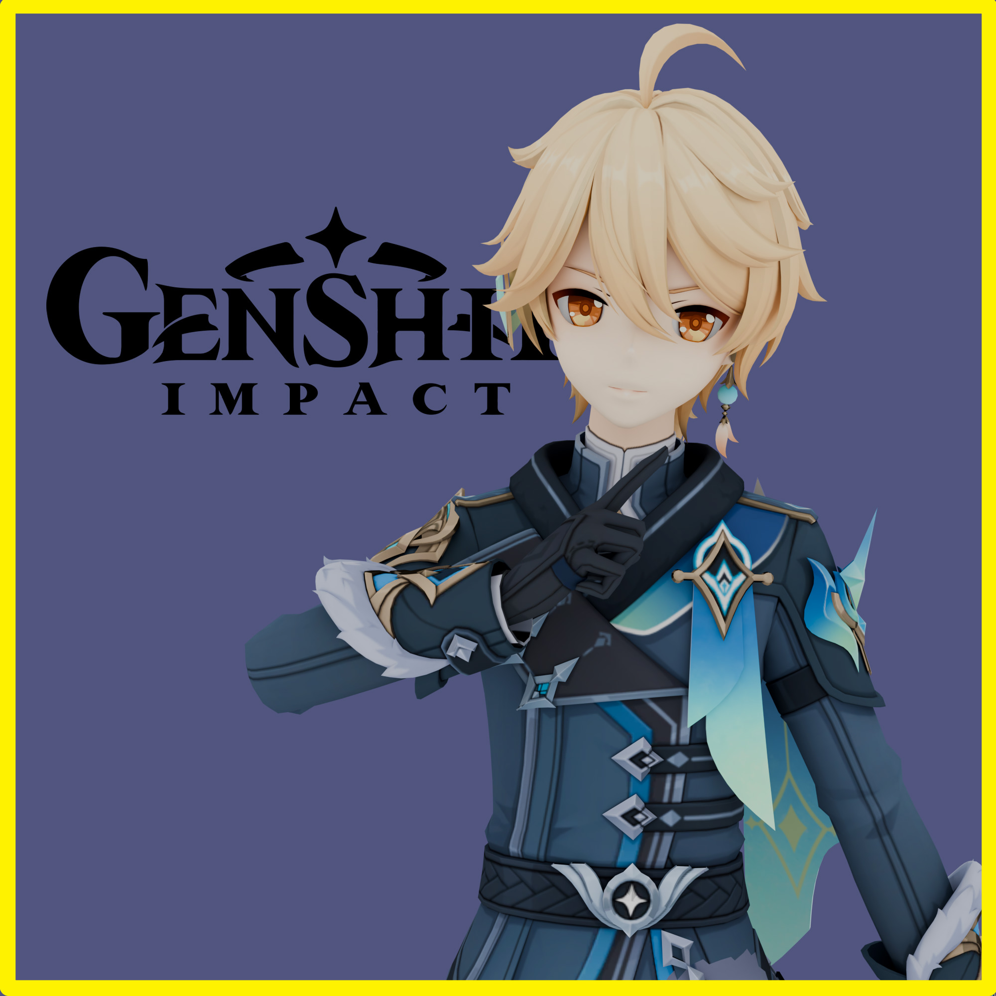 Genshin Impact - Aether - Puteshestviyev Snezhnaya (PM & NPCs)
