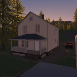1900's 2 story house (unfurnished)
