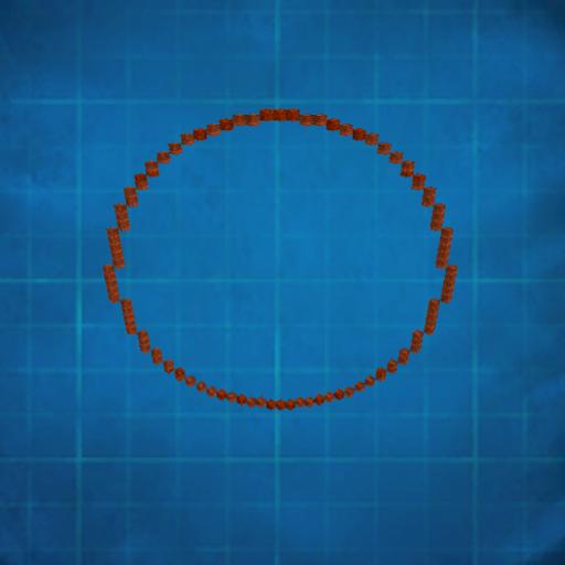 Diagonal Circle (Z) 2: 43x32