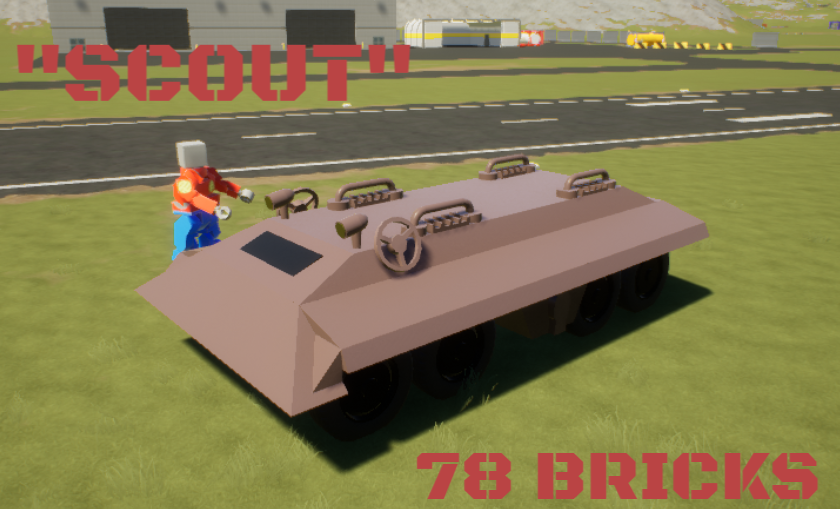 APC C.O.L "РАЗВЕДЧИК" [78 BRICKS]