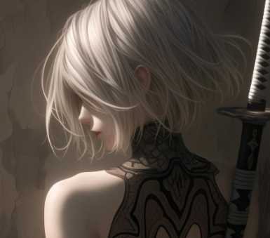 R-18 Yorha 2B (Nier Automata) animated Glow Tablet Medkit 9
