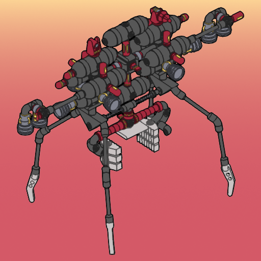Auto-Hover Grabber (8 DOF)