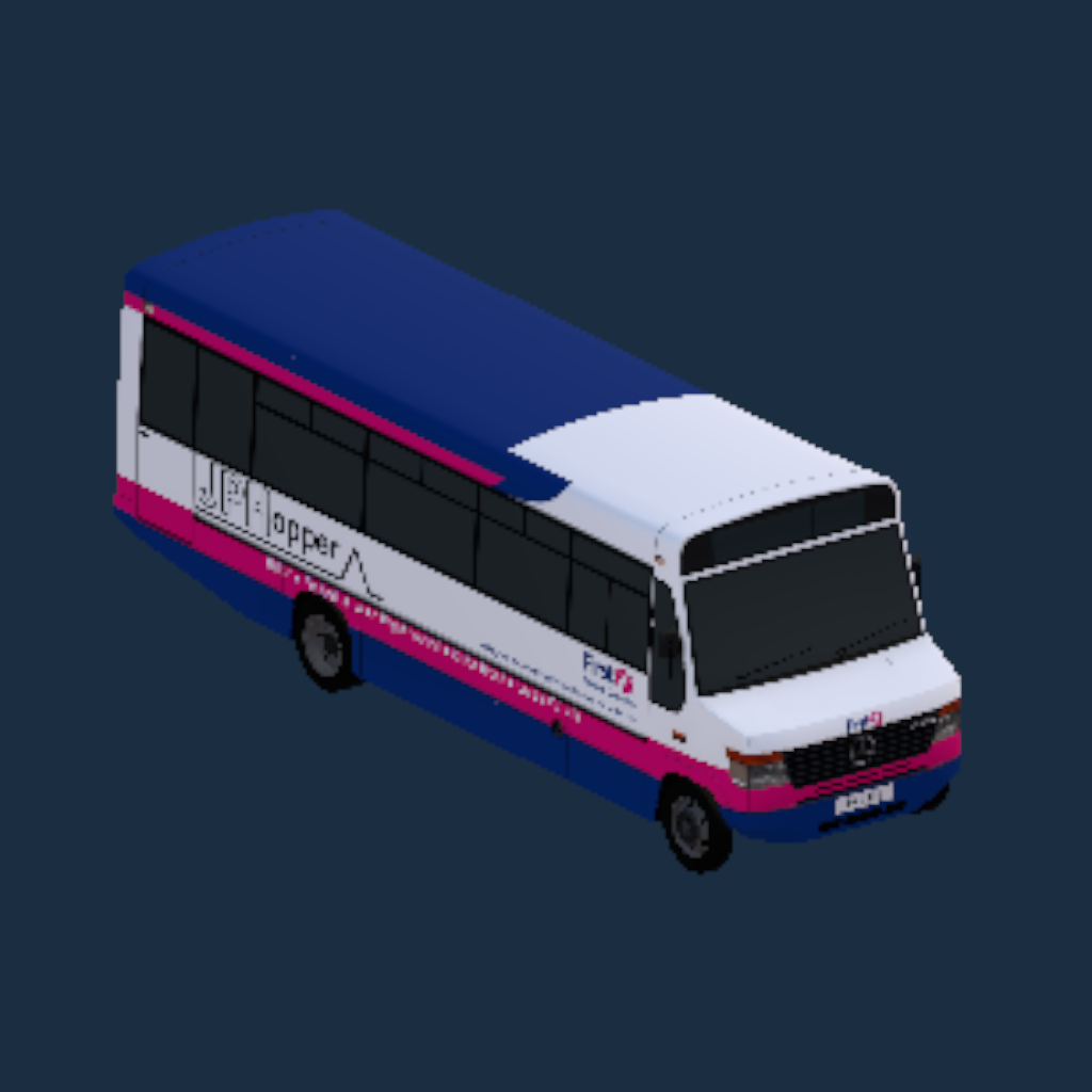 Mercedes-Benz O814D Plaxton Beaver 2 8.5m First Eastern Counties Barbie 2 JPHopper Branded