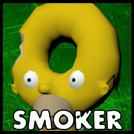 Homer Simpson (Donut) - Smoker